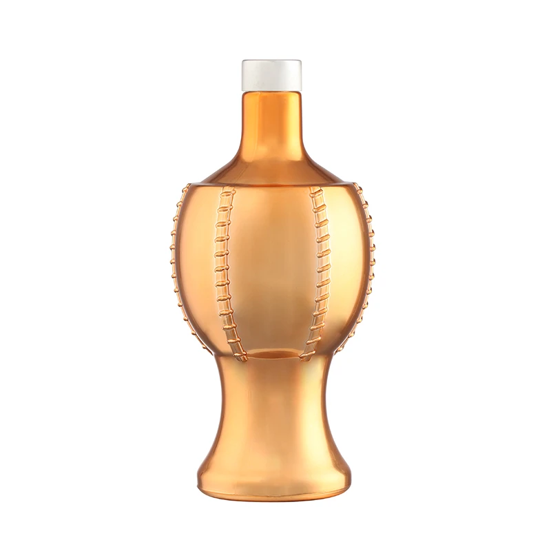Vodka Electroplated Glass Bottle