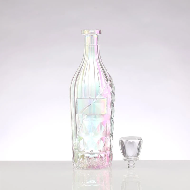 750 Ml Wine Glass Bottle Transparent
